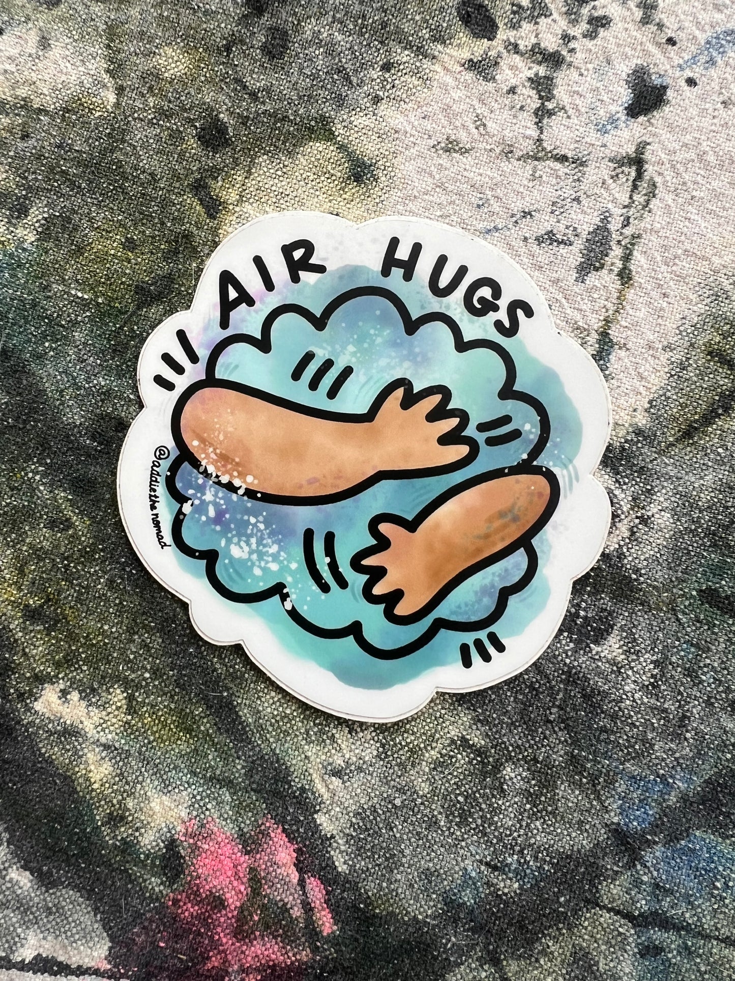 Air Hugs Sticker