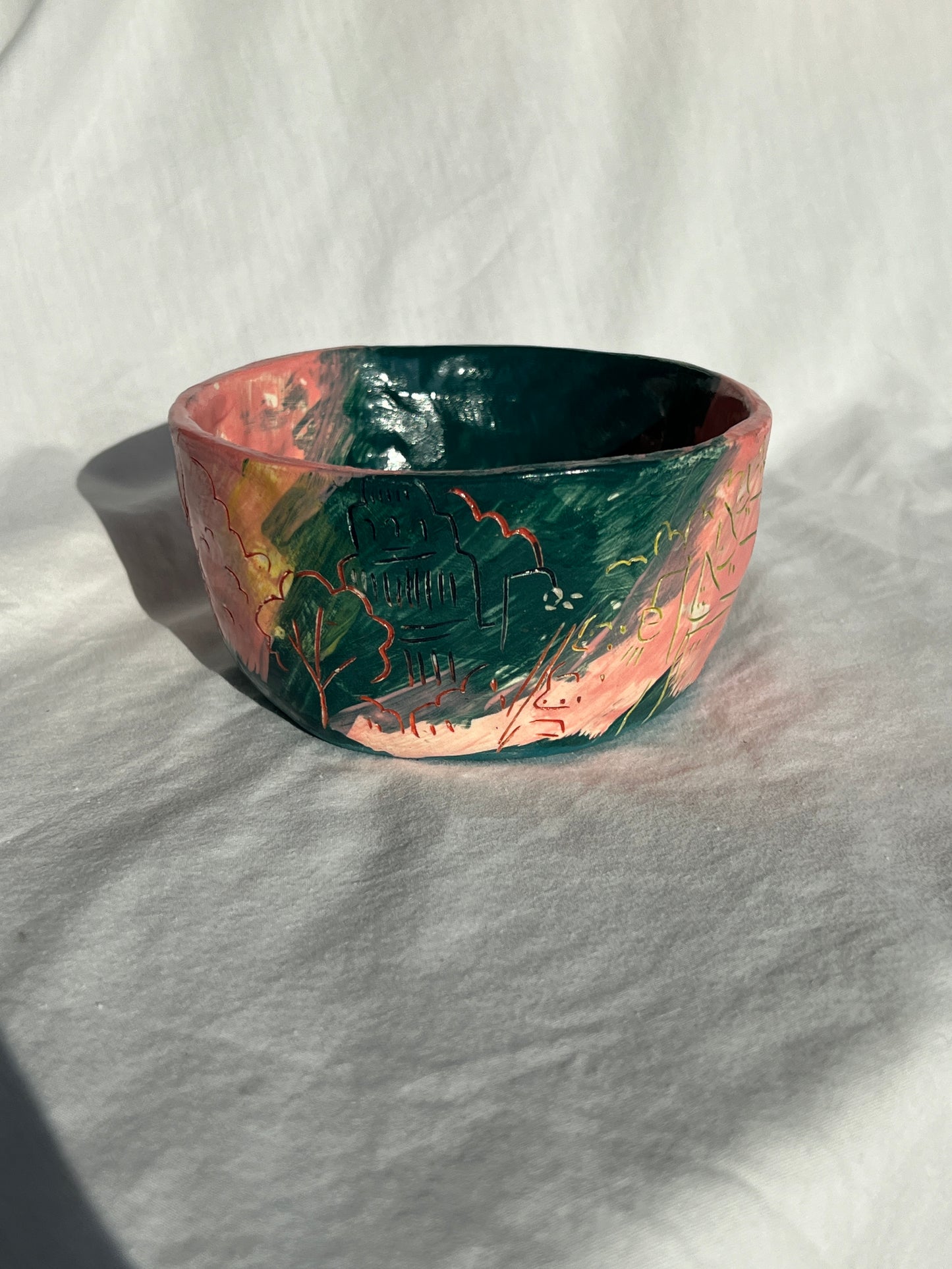 Spring in DC Handmade Ceramic Bowl