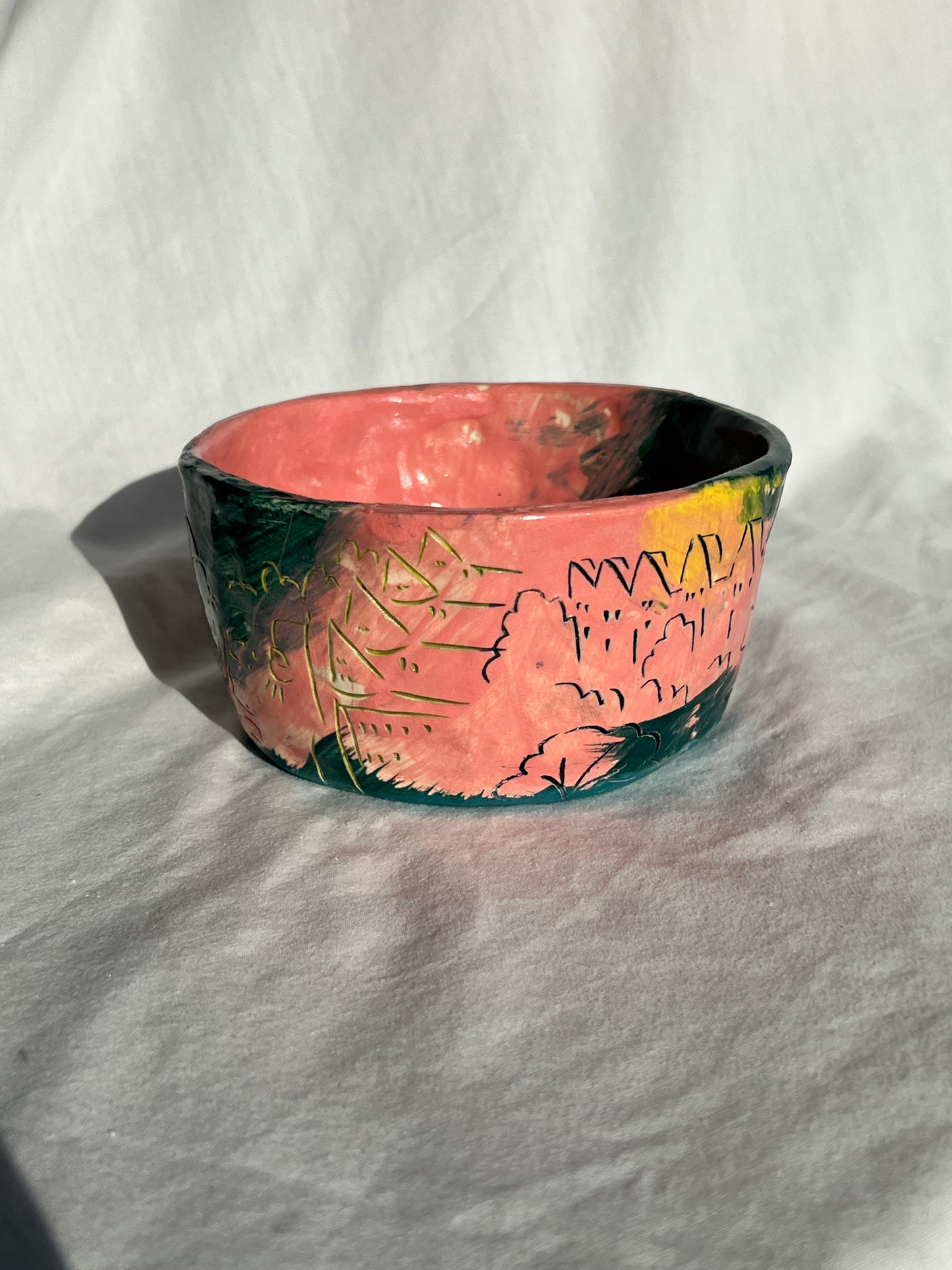 Spring in DC Handmade Ceramic Bowl