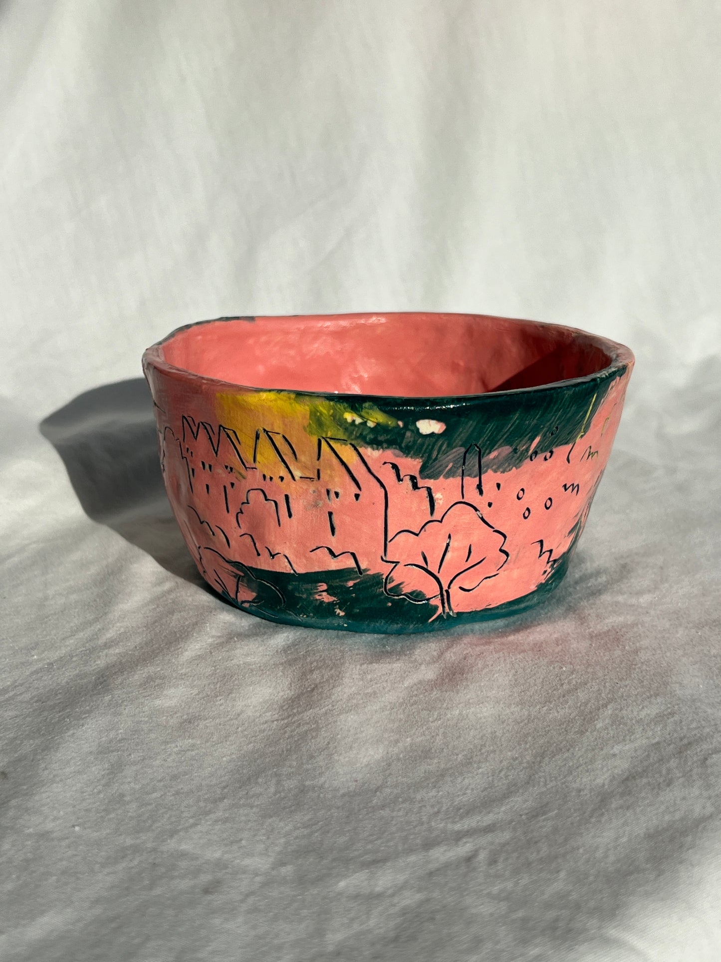 Spring in DC Handmade Ceramic Bowl