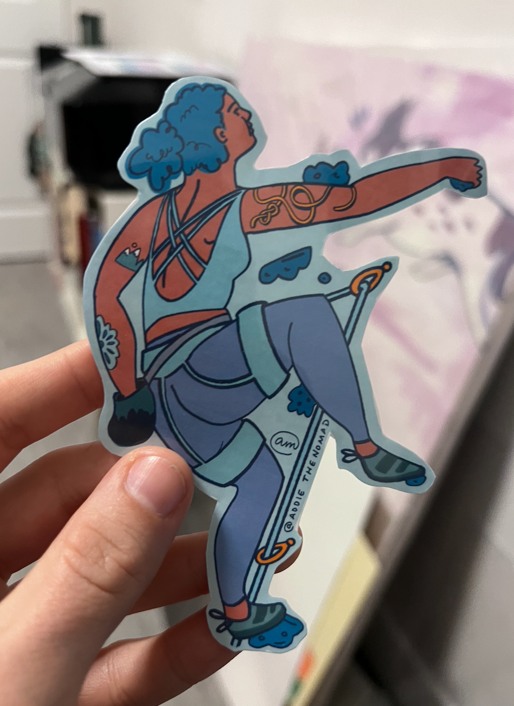 Lead Climber Sticker